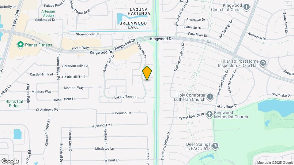 1811 Ridgeway Trail Map and Location Details