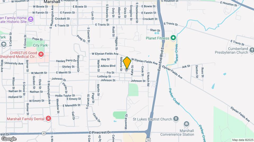 1008 Elmore St Map and Location Details