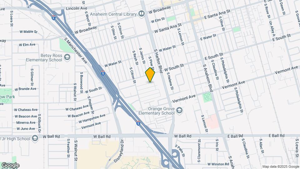 625 W Provential Dr, Unit #B Mapa y Detalles de la Ubicación