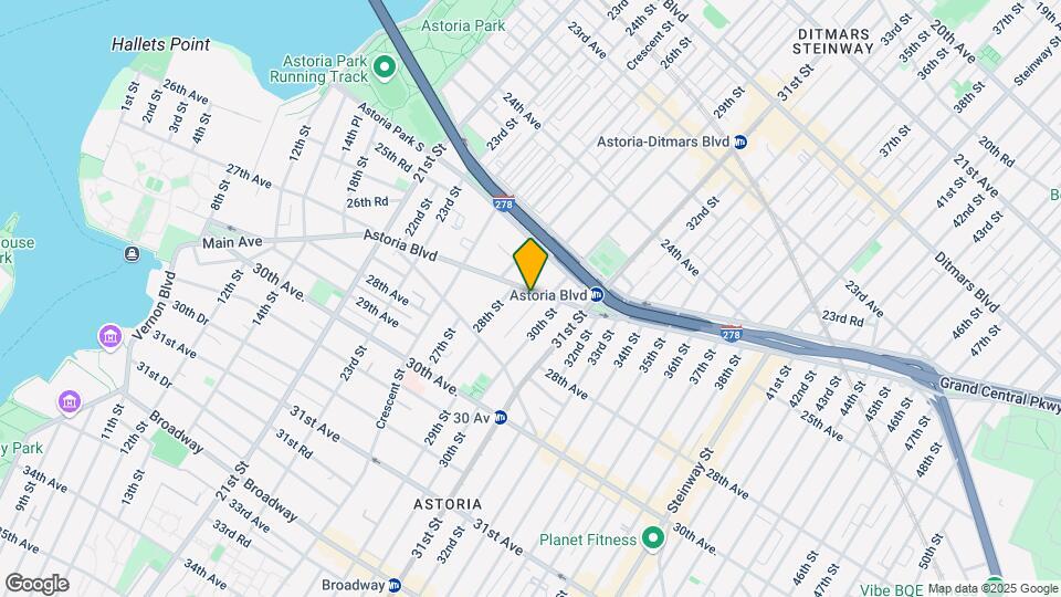 28-22 Astoria Blvd Mapa y Detalles de la Ubicación