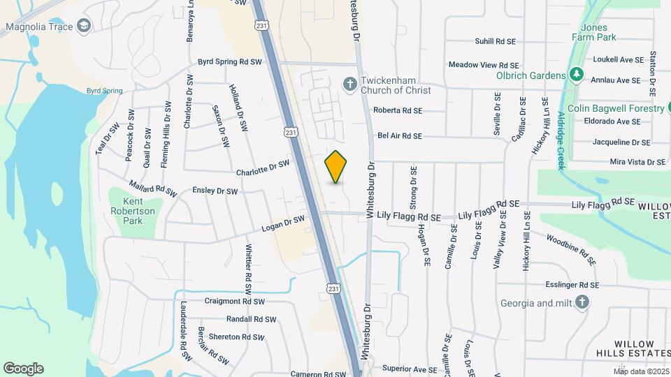 8146 Oldfield Rd SW Map and Location Details