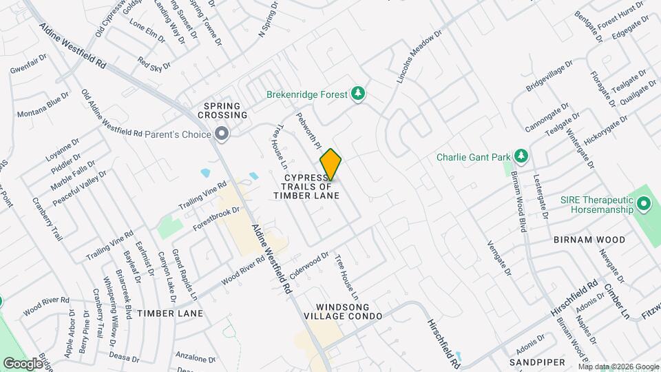 23326 Prairie Bird Dr Map and Location Details