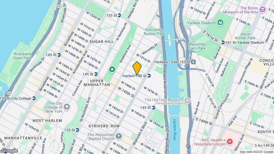 234 W 148th St, Unit 5d Mapa y Detalles de la Ubicación