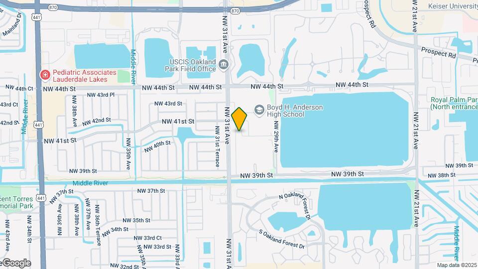 4030 NW 30th Ter Map and Location Details