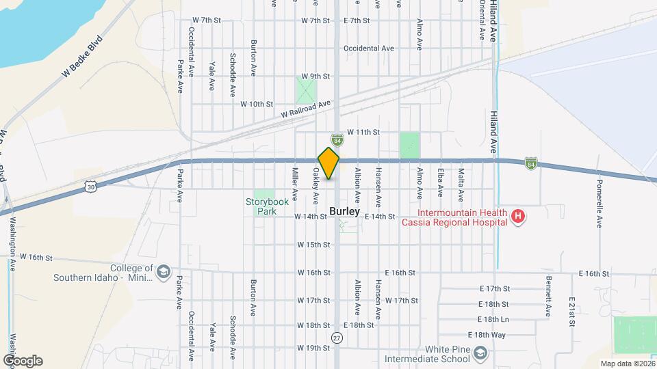 1258 Overland Ave, Unit Suite B Mapa y Detalles de la Ubicación