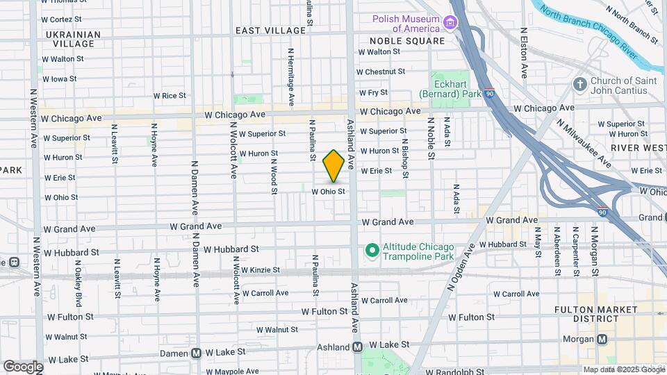 1628 W Ohio St Mapa y Detalles de la Ubicación