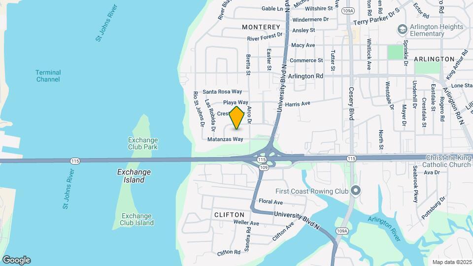5433 Matanzas Cir Map and Location Details