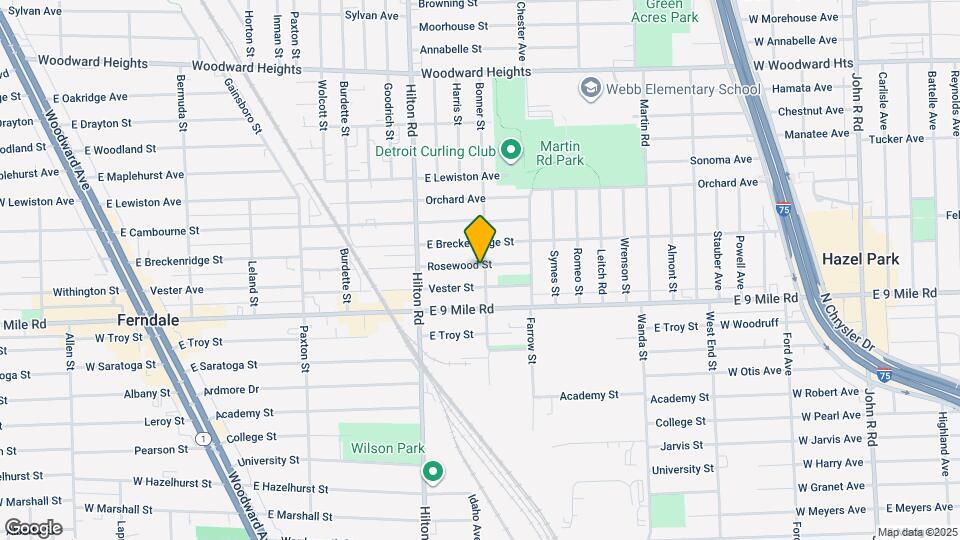 1939 Bonner St Map and Location Details