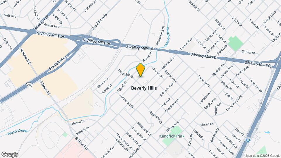 3808 Beverly Dr Mapa y Detalles de la Ubicación