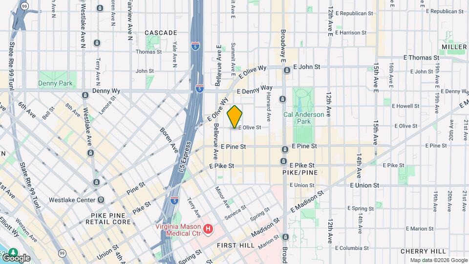 1614 Summit Ave, Unit S #105 Map and Location Details