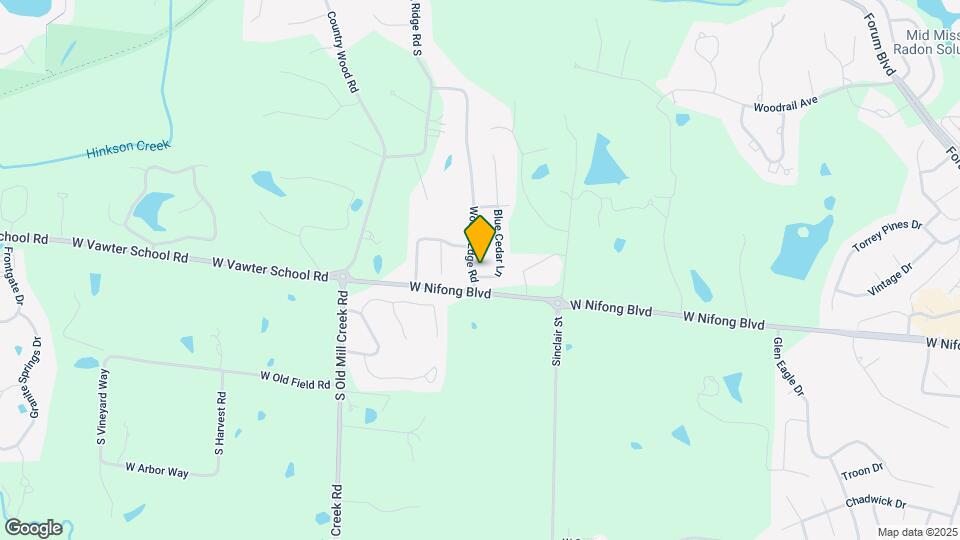 3828 Woods Edge Rd Map and Location Details