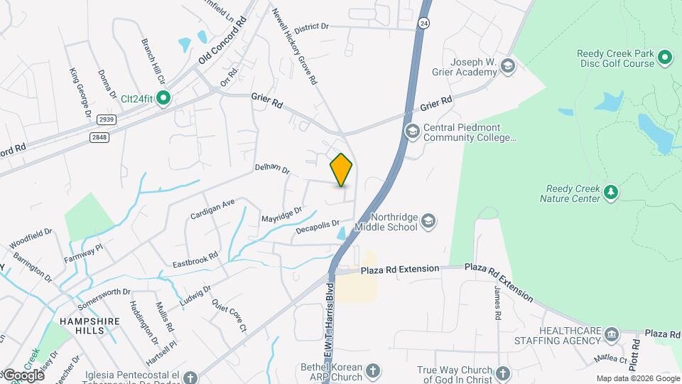 7314 Meadowland Dr Map and Location Details