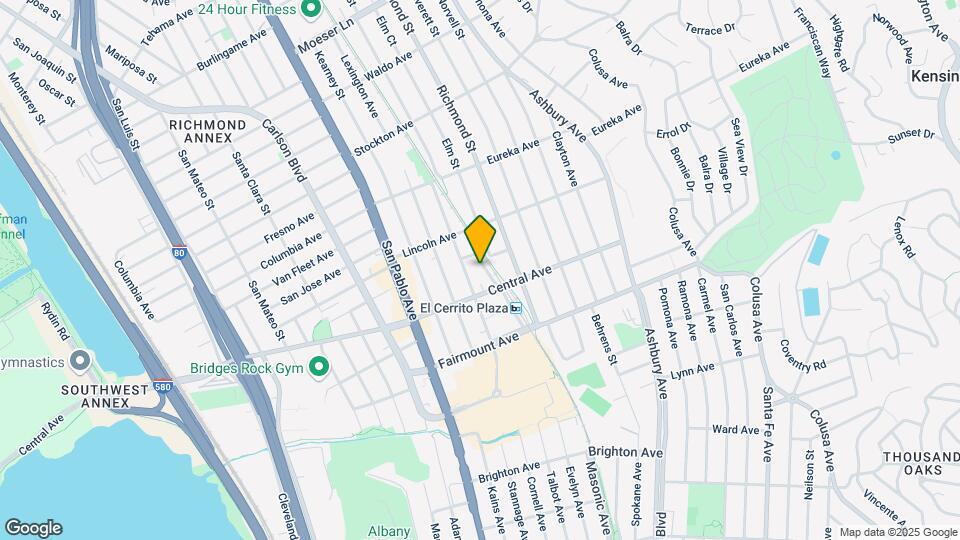 519 Oak St Map and Location Details