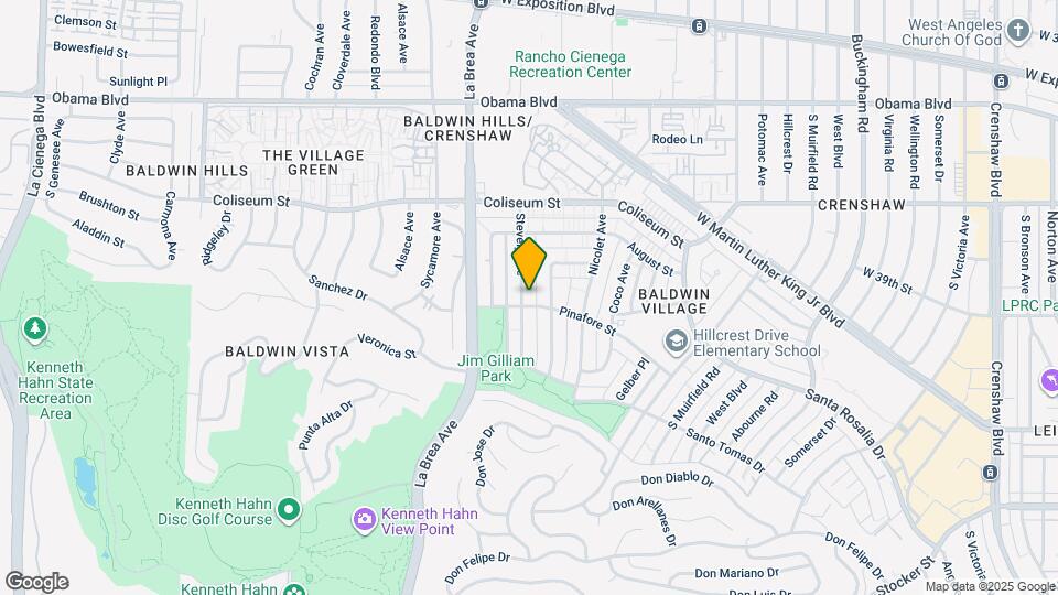 3956 Stevely Ave Map and Location Details