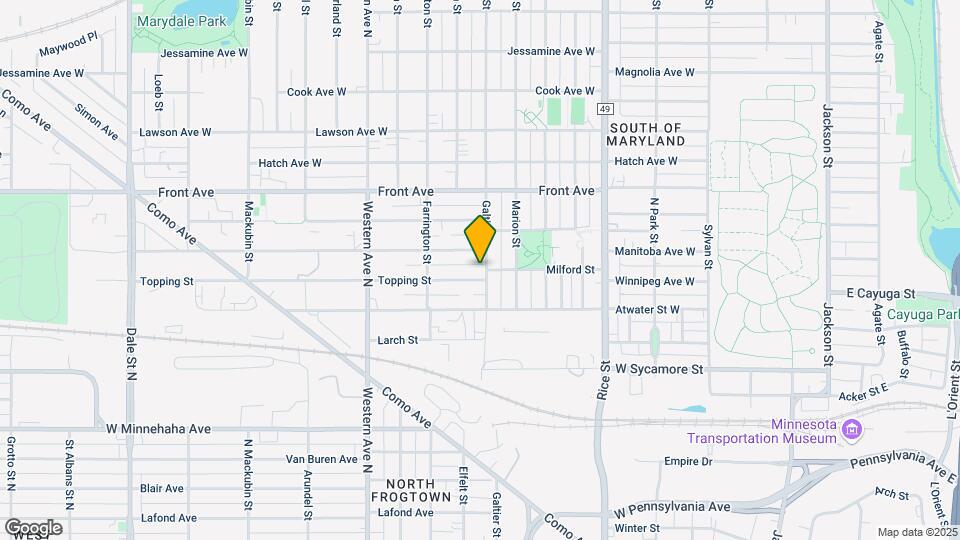 879 Galtier St, Unit 2 Map and Location Details