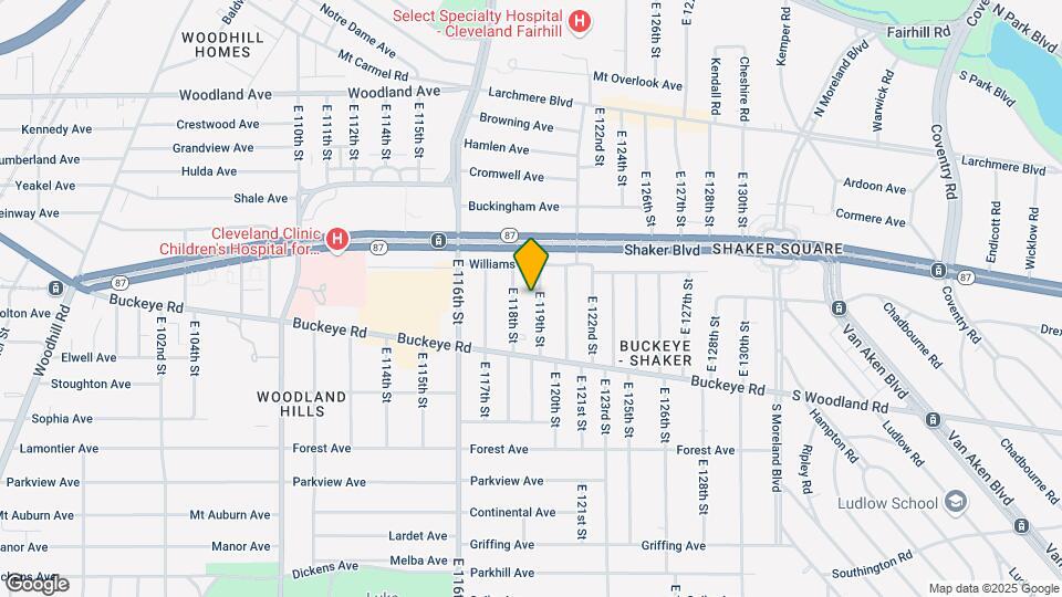 2798 E 119th St Map and Location Details