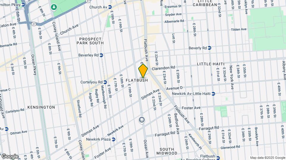 520 e 21st street Map and Location Details