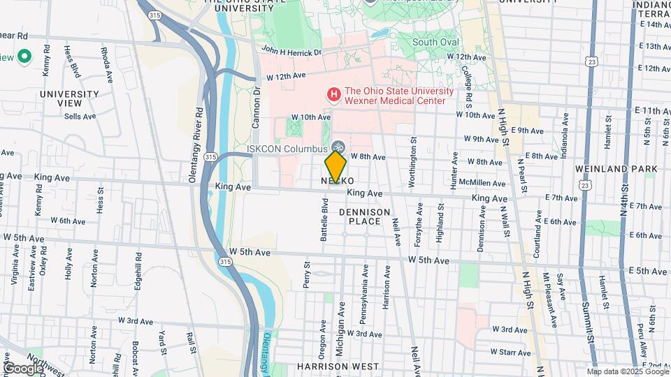 398-400 King Ave Mapa y Detalles de la Ubicación
