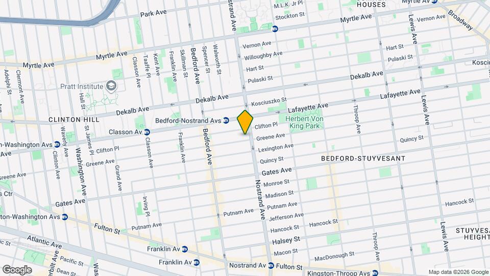 487 Greene Avenue Map and Location Details