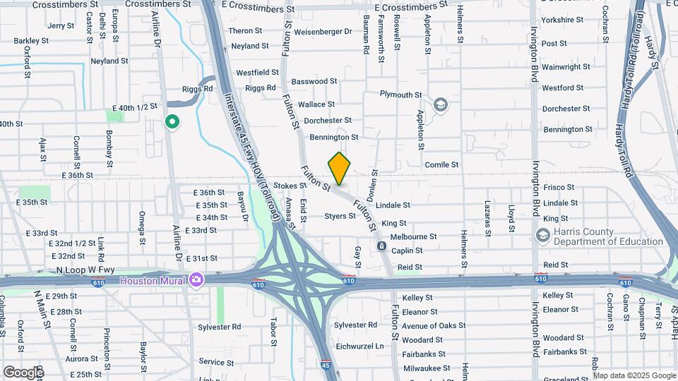 5207 Amber St Map and Location Details