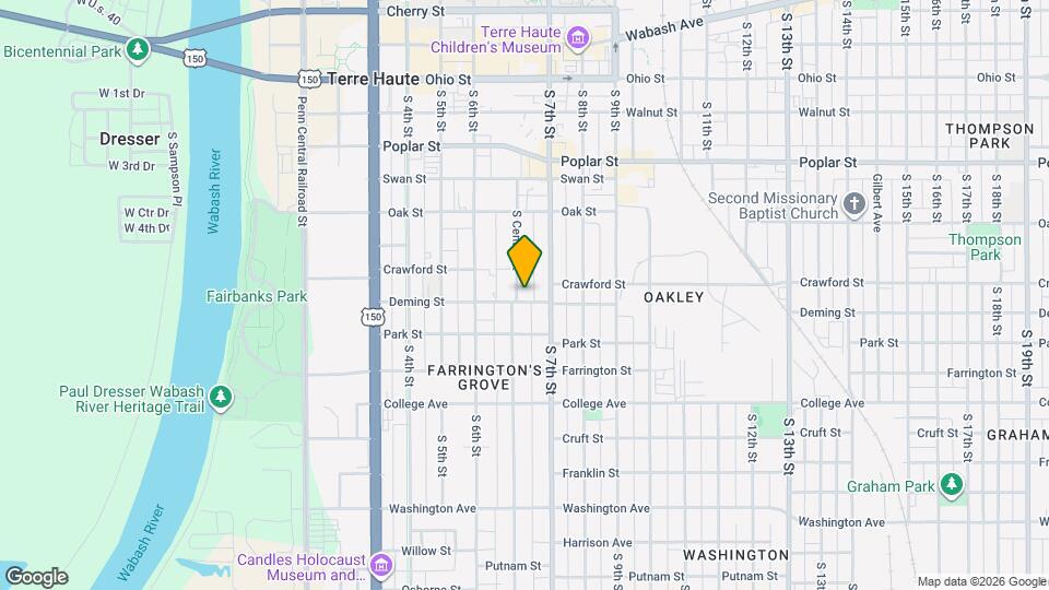 728 S Center St, Unit 728 S Center St Apt #4 Map and Location Details