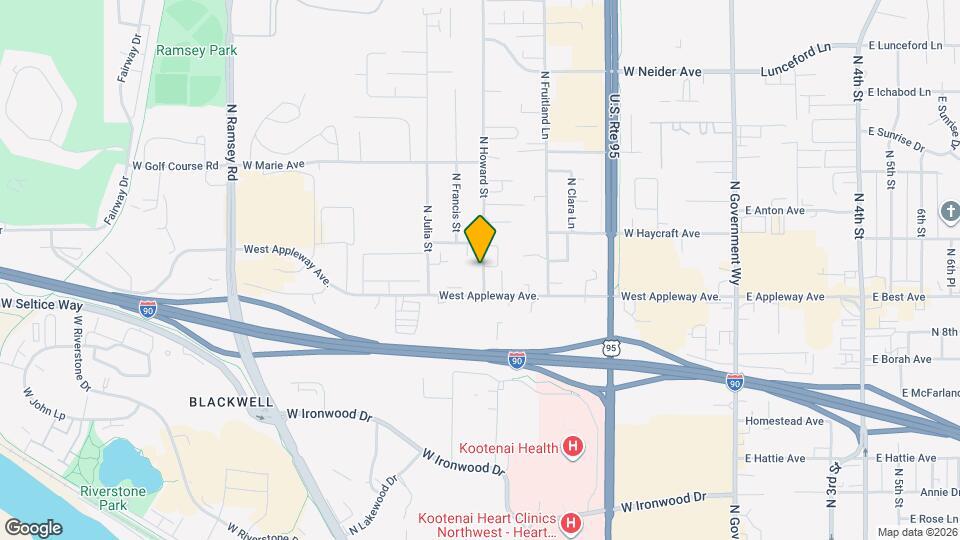 2635-2635 N Howard St Map and Location Details