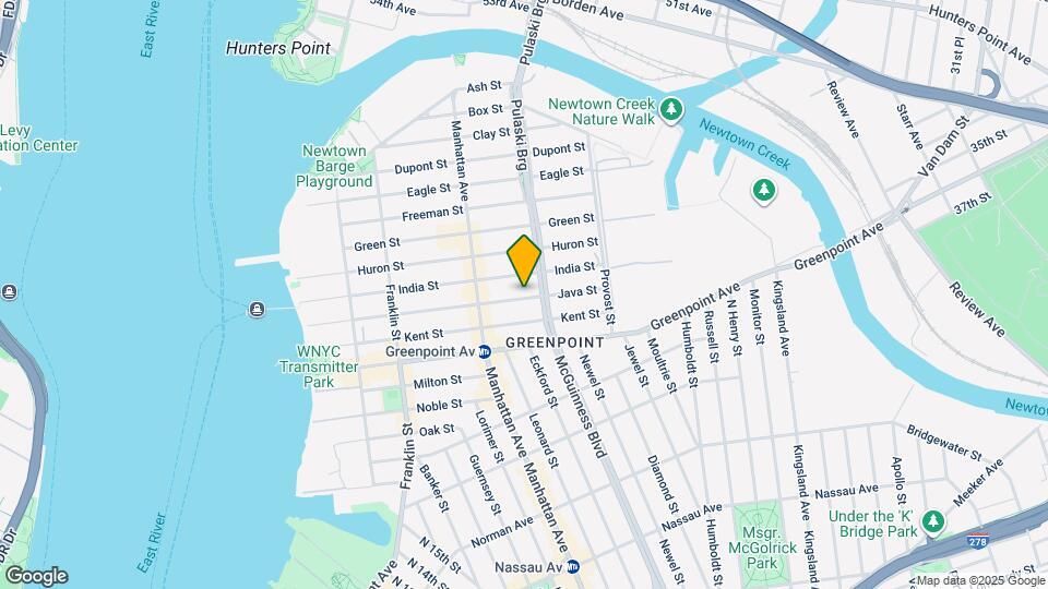 195 Java St, Unit Apt 1 Map and Location Details