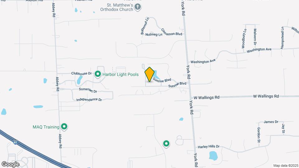 9761 Sunrise Blvd Map and Location Details