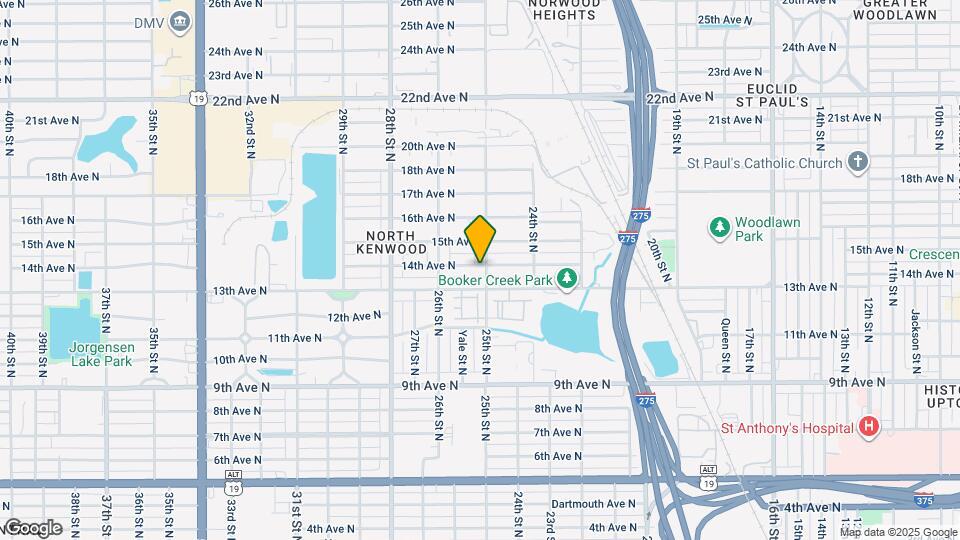 2500 14th Ave N Map and Location Details