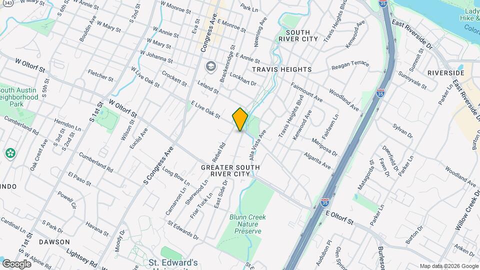 2202 East Side Dr Map and Location Details