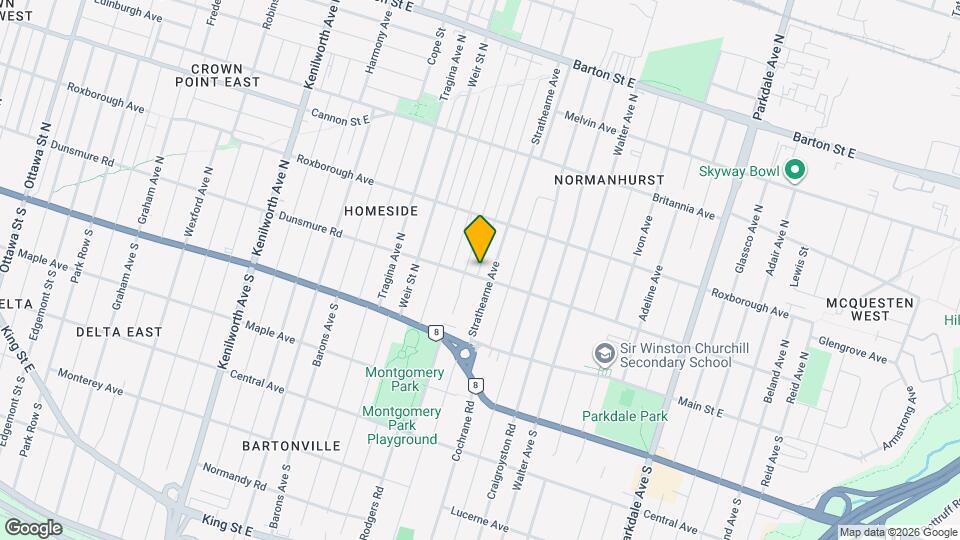 965 Dunsmure Rd Map and Location Details