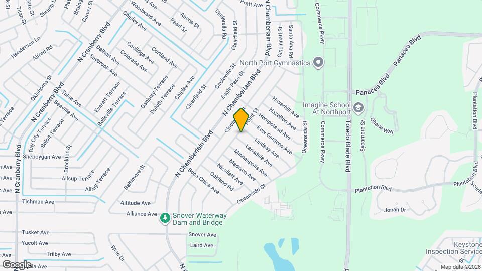 3152 Point St Map and Location Details