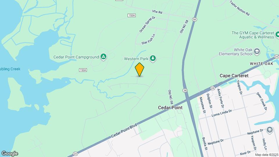 102 Abaco Dr E Map and Location Details