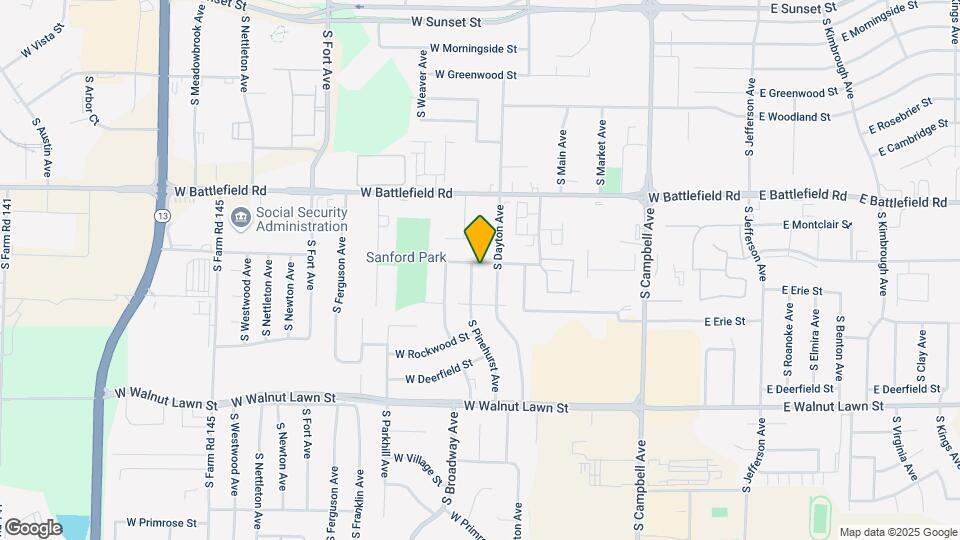 3128 S Pinehurst Ave Mapa y Detalles de la Ubicación