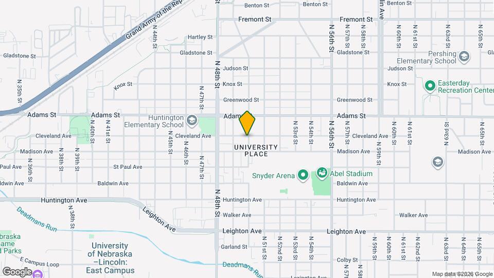 2839 N 50th St, Unit 2 Map and Location Details