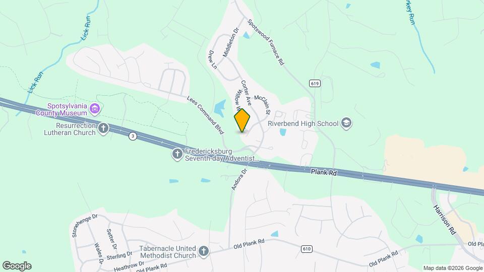 12202 McClain St Map and Location Details