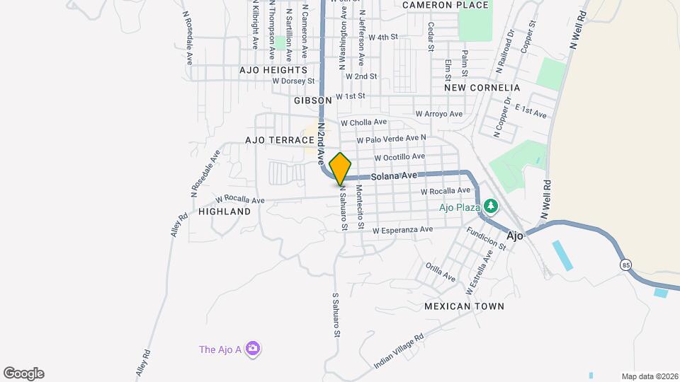 900 W Rocalla Ave, Unit 900 Rocalla Map and Location Details