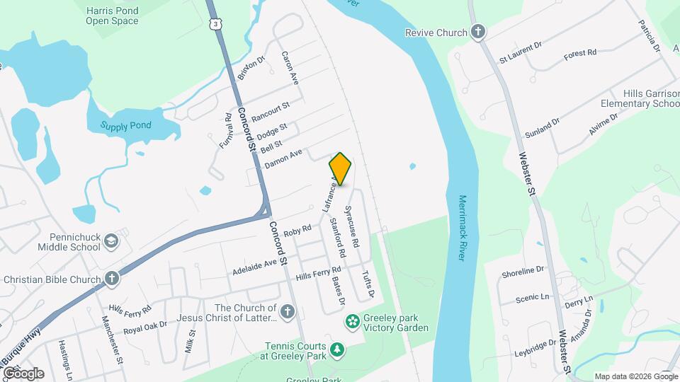 17 Lafrance Ave Map and Location Details