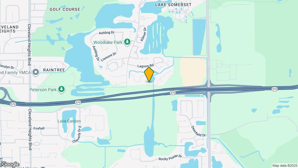 1668 Turtle Rock Dr Map and Location Details