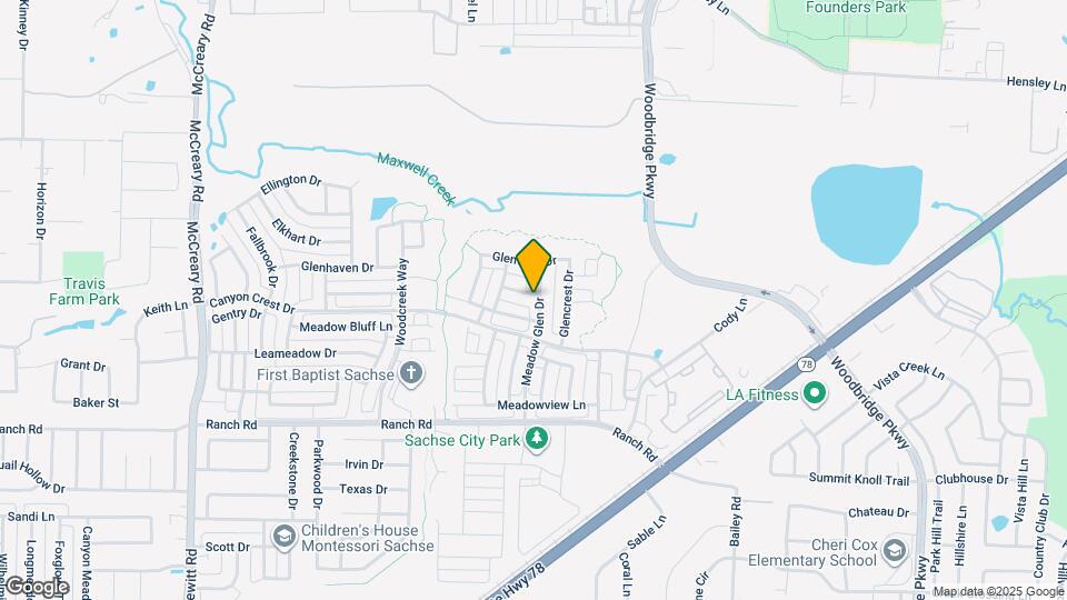 4328 Oak Bluff Ln Map and Location Details