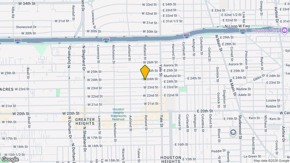 2311 Rutland St Map and Location Details