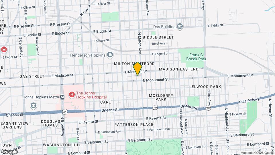 707 N Port St Map and Location Details