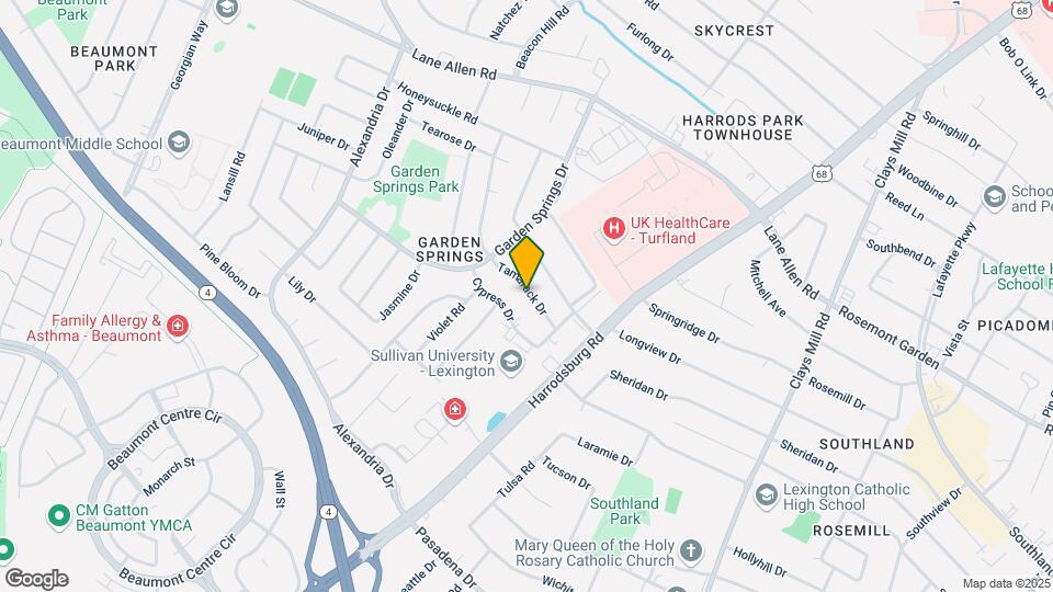 2135 Tamarack Dr Mapa y Detalles de la Ubicación