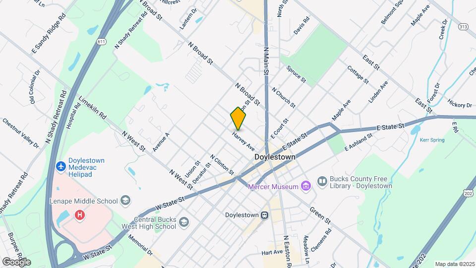 115 Harvey Ave Mapa y Detalles de la Ubicación