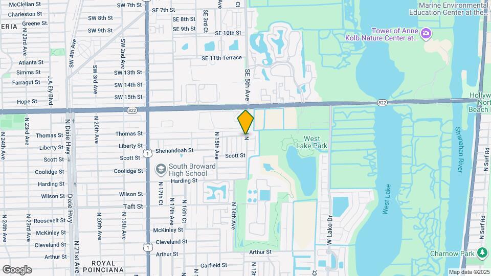 2126 N 14th Ave Map and Location Details