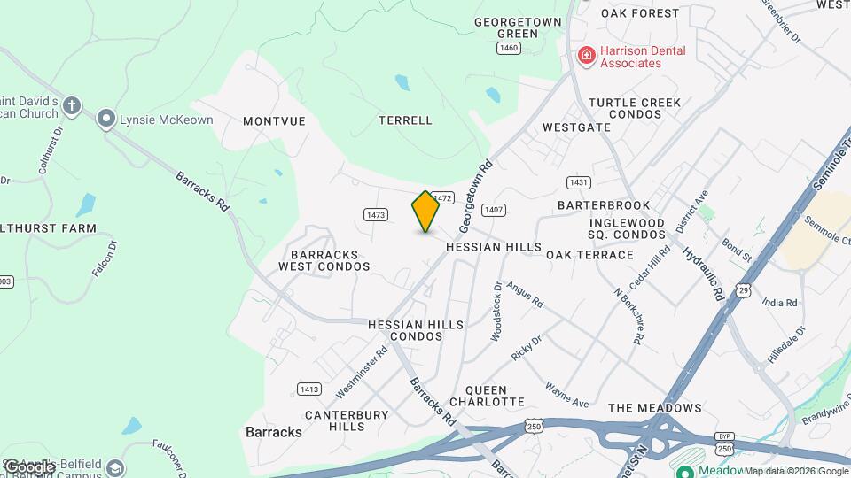 301 Georgetown Ln Map and Location Details