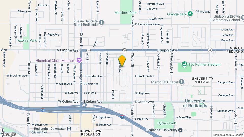 1128 Oxford Dr Map and Location Details