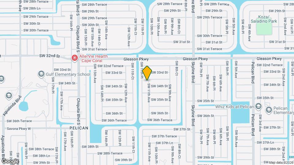 3320 SW 11th Ave Map and Location Details