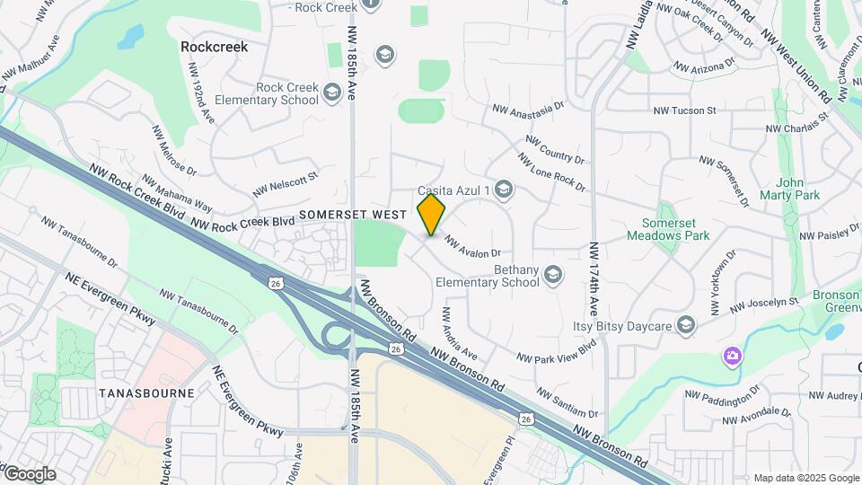 18235 NW Park View Blvd Map and Location Details