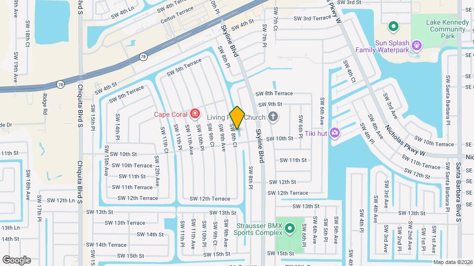 905 SW 8th Ct Mapa y Detalles de la Ubicación